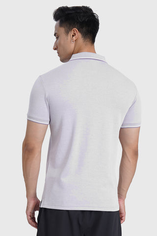 Heritage Polo T-shirt Light Mauve