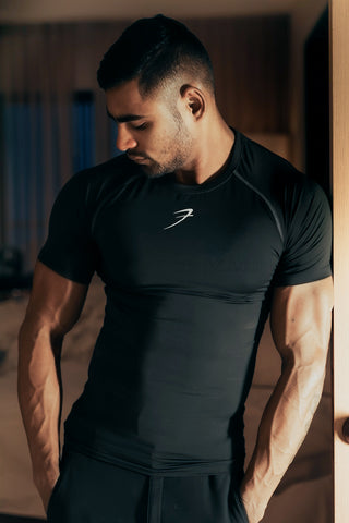 Compression T-shirt Black