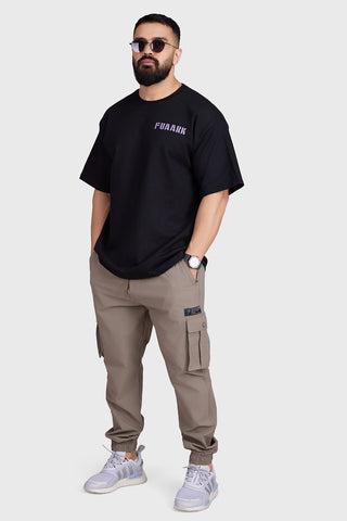 Rage Oversized T-shirts Black