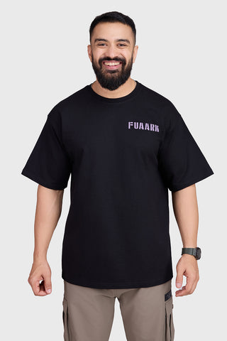 Rage Oversized T-shirts Black